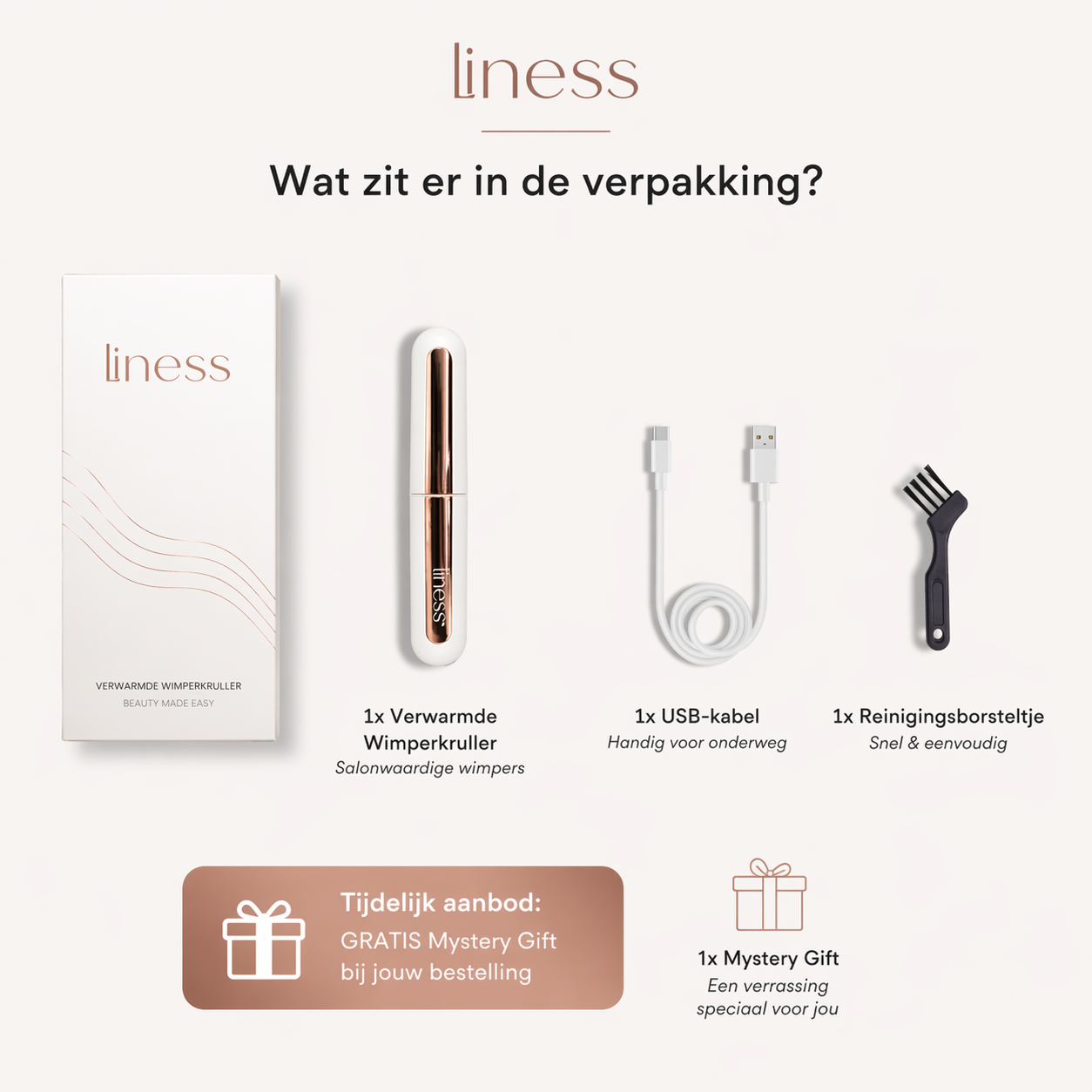 Liness Luxe Pro – Verwarmde Wimperkruller