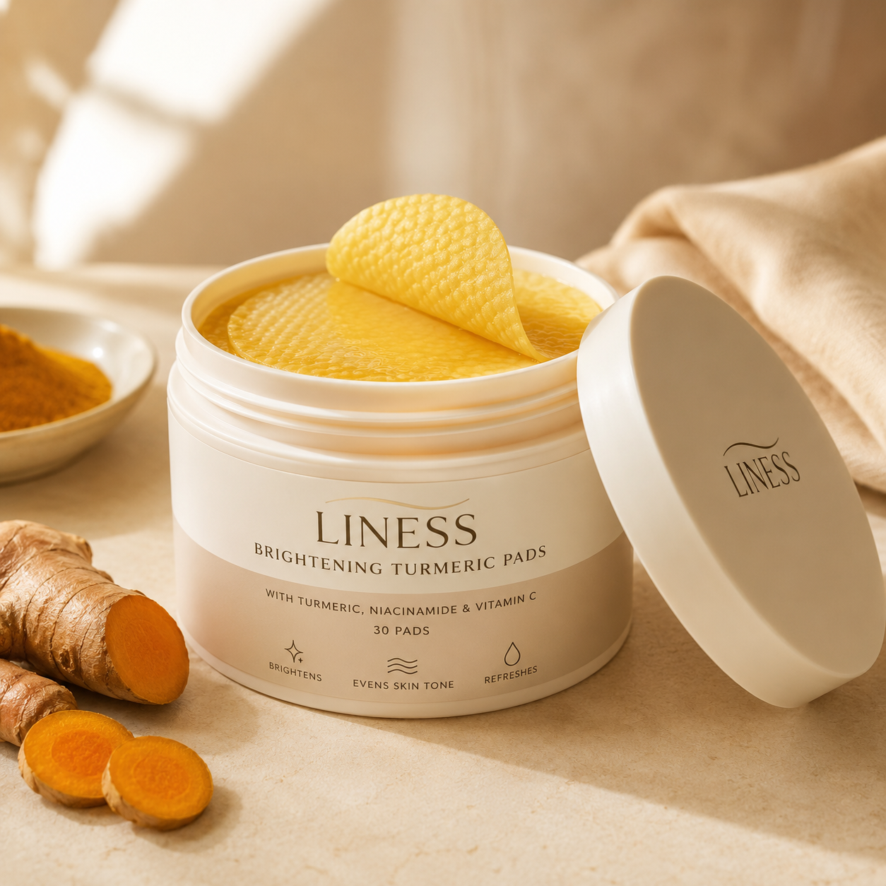 Liness™ Brightening Turmeric Pads